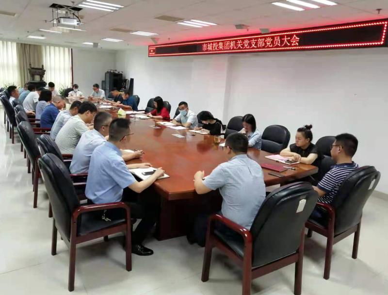 集团机关党支部召开换届选举1.jpg